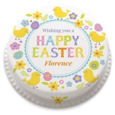 happy easter wishes cake (Large (serves 40-55))