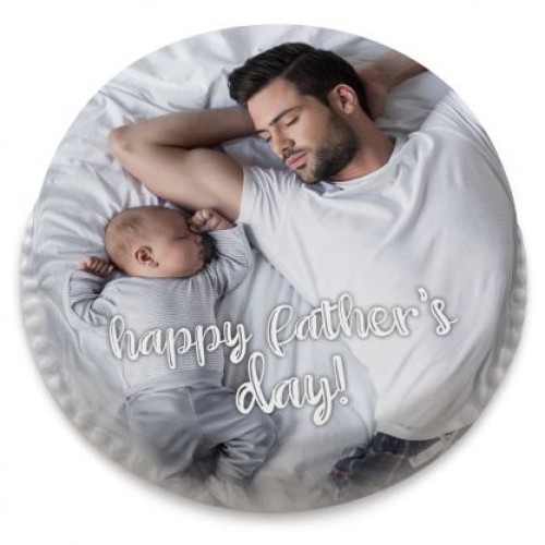 Fathers Day Full Photo Cake (letterbox gift cake (serves 2-4))