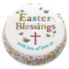 easter blessings flower cake (Large (serves 40-55))