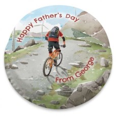 Mountain Biking Cake (letterbox gift cake (serves 2-4))