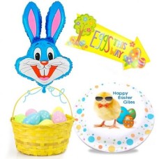 blue bunny gift set