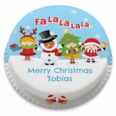 carol singers cake (Serves 2-4)
