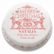 Reindeer Cake (small party cake (serves 10-12))