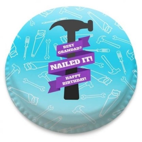 Nailed It Birthday Cake (Medium Cake (Serves 18-25))