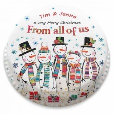snowman party cake (Serves 10-12)