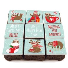 9 Sloth Brownies