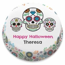 Sugar Skulls Cake (large cake (serves 40-55))