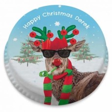 Reindeer Dude Cake (large cake (serves 40-55))