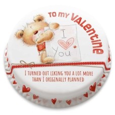 To My Valentine Cake (medium cake (serves 18-25))