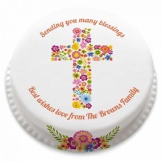 spring cross cake (Large (serves 40-55))