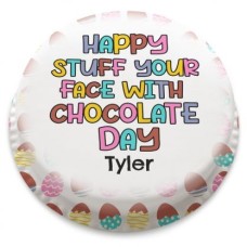 stuff chocolate cake (Large (serves 40-55))