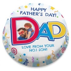 Dad Photo Cake (large cake (serves 40-55)) Dad Photo Cake (large cake (serves 40-55))