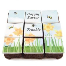 bee easter brownies