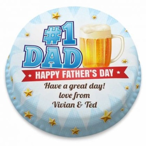 No.1 Beer Cake (letterbox gift cake (serves 2-4))