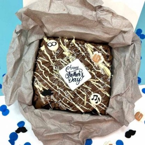 Limited Edition Dad Football Brownies
