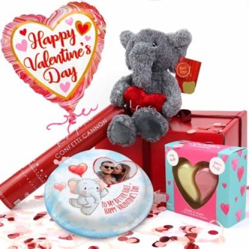 Perfect Valentine's Day Gift Hamper (Letterbox Cake Set (M) Serves 2)