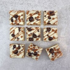 Coffee & Caramel Blondies