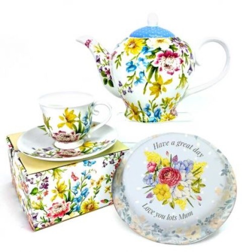 English Garden Tea Set (Small cake set(xl)serves 10)