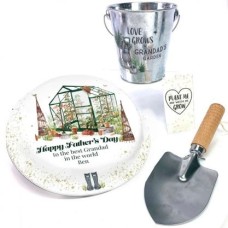 Gardening grandad Gift Set (small cake set (xs) serves 10)