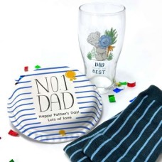 no.1 stripe dad gift set (large cake set (xs) serves 45)