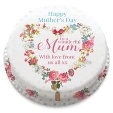 Vintage Mother's Day Cake (large cake (serves 40-55))