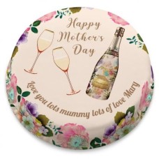 Cheers To Mum Cake (letterbox gift cake(serves 2-4))