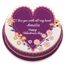 made with love (medium cake (servers 18-25))