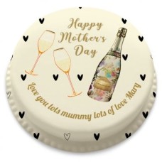 Mother's Day Gold Cake (small party cake (serves 10-12)) Mother's Day Gold Cake (small party cake (serves 10-12))