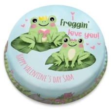 Valentine Frogs Cake (large cake (serves 40-55))