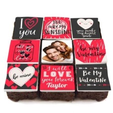 9 My Valentine Brownies