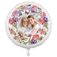 Flower Photo Balloon (9 inch balloon)