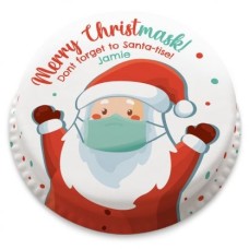 merry christ-mask cake (Serves 2-4)