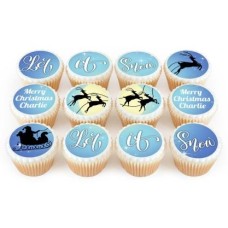 12 Let It Snow Cupcakes