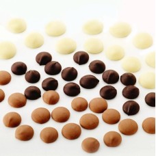 Large Bag of Chocolate Buttons, White