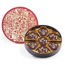 CHINESE GINGER DARK CHOCOLATE FLORENTINES