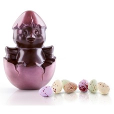 Dark Chocolate Chick On Mini Egg Nest