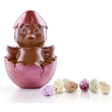 Milk Chocolate Chick On Mini Egg Nest