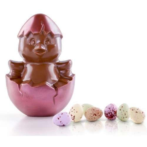 Milk Chocolate Chick On Mini Egg Nest