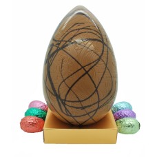 Milk Chocolate Drizzle Egg With Belgian Praline Eggs