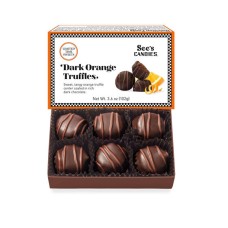 Dark Orange Truffles