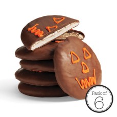 Chocolate Marshmallow Jack-O'-Lanterns
