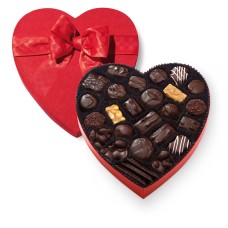 Classic Red Heart Dark Chocolates