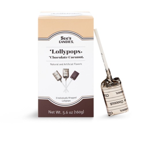 Chocolate Coconut Lollypops