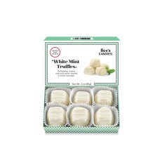 White Mint Truffles