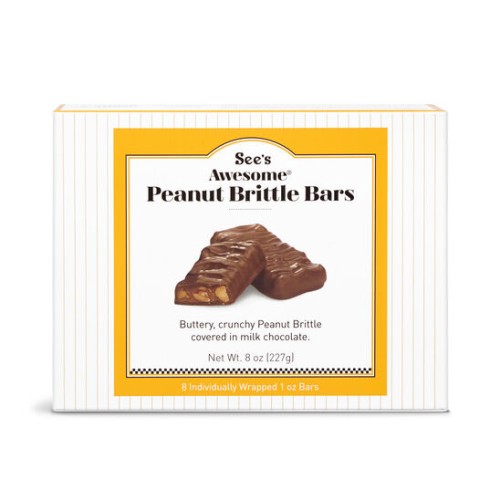 Giftblooms Awesome Peanut Brittle Bars