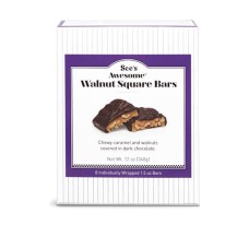 See's Awesome® Walnut Square Bars
