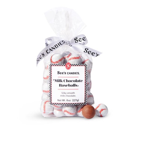 Milk Chocolate Baseballs