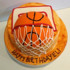 Basketball Hoop Cake (Eight inch)