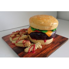 Burger Cake (Eight inch)