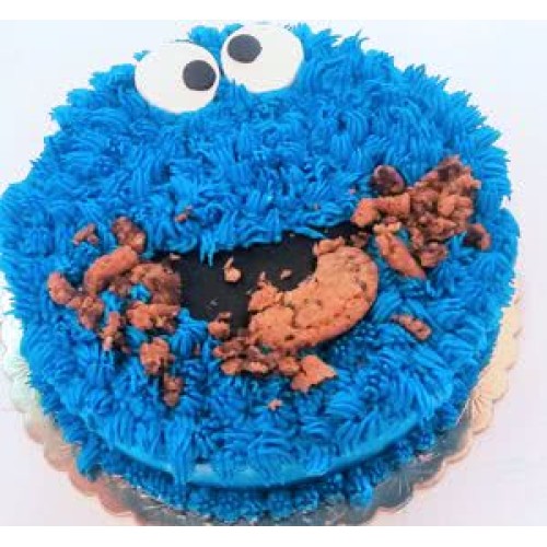 Cookie Monster Cake (Ten inch)